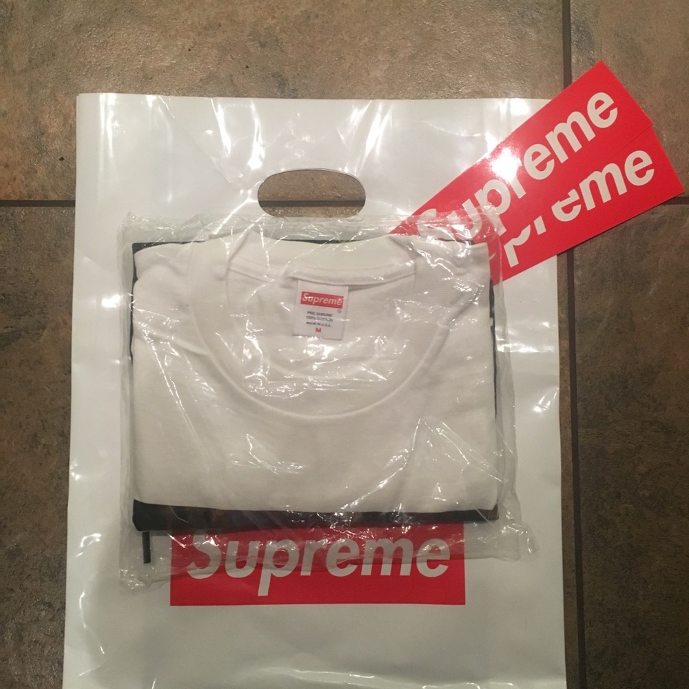 Supreme king of New York tee white
